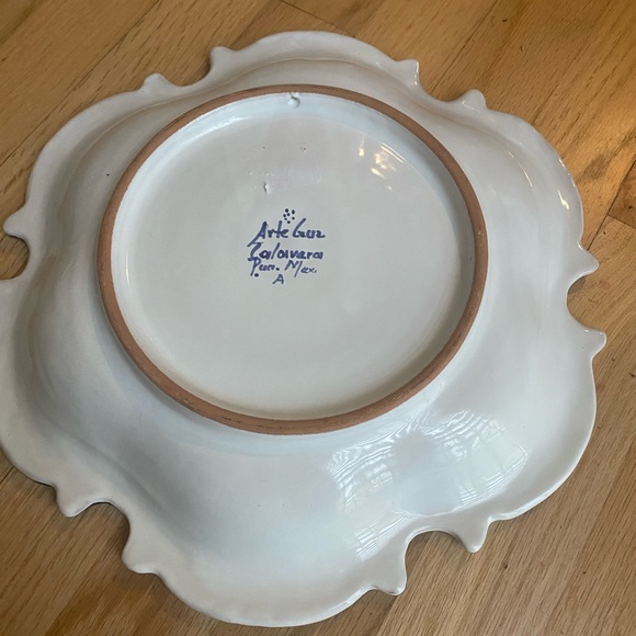 SOLD! Arte Cruz Talavera 12 inch Plates - 6 pc - Picture 7 of 8